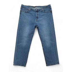 Levi's 501 Blue Straight Leg Women's Jeans